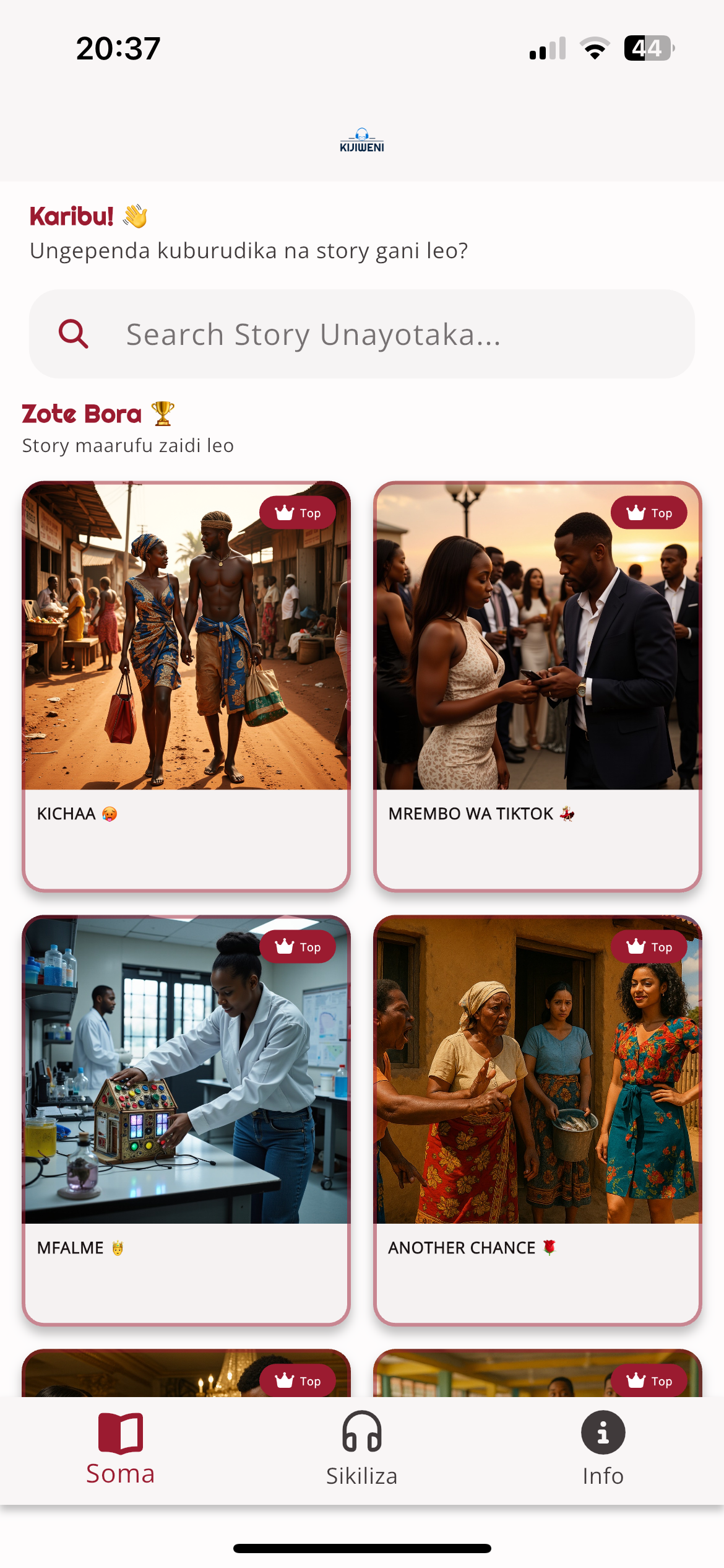 Read captivating stories